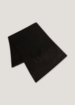 Sciarpa in maglia con applicazioni