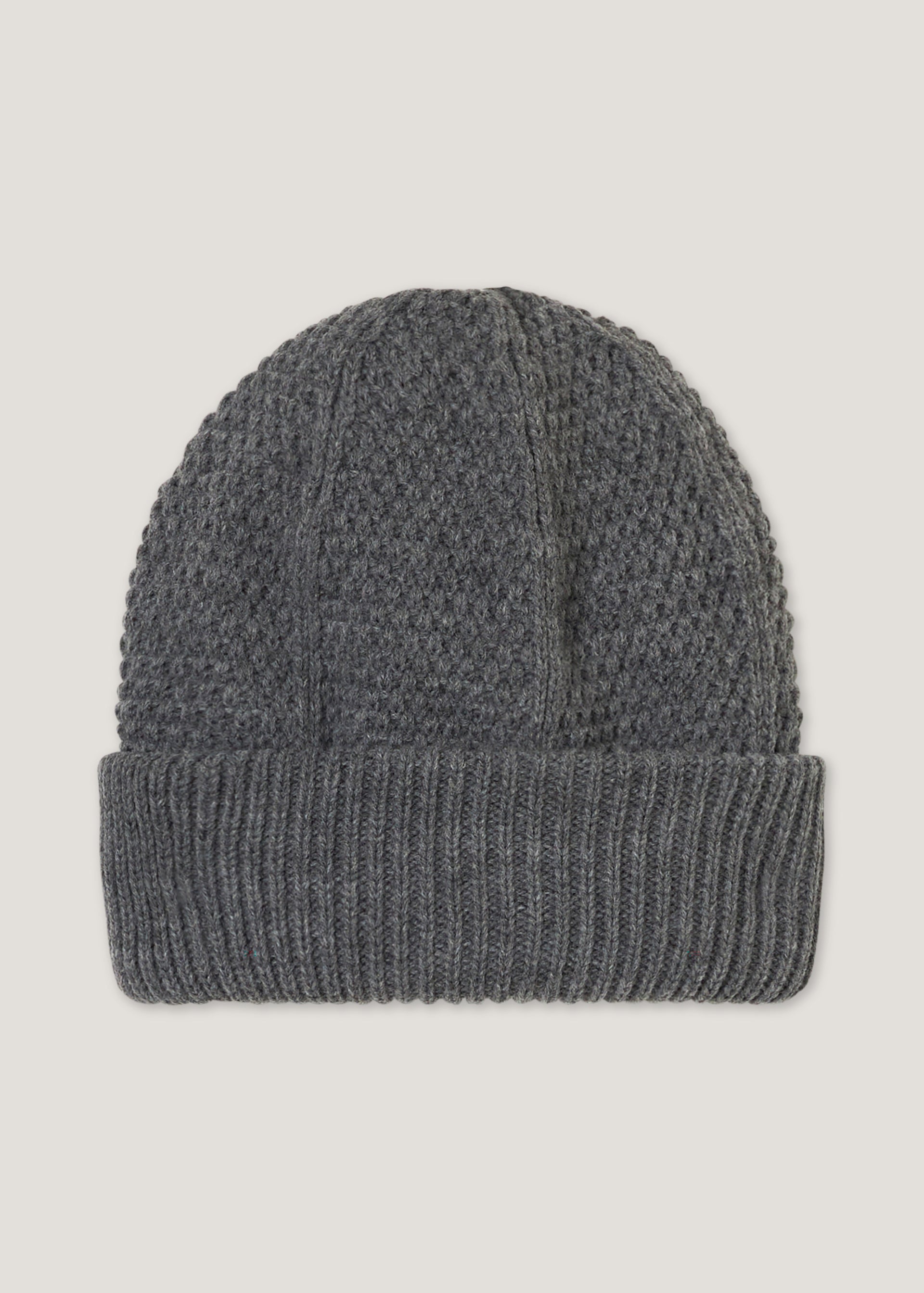 Cuffia in maglia lavorata