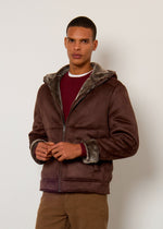 Giaccone in montone sintetico