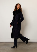 Cappotto in montone sintetico