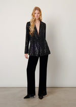 Blazer in paillettes