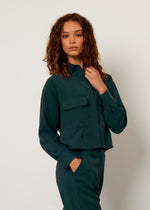 Giacca corta con tasche