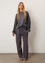 Jogger ampi con inserti