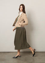 Biker in vera pelle scamosciata