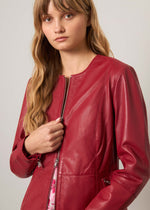 Giacca in vera pelle