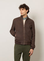 Bomber in vera pelle