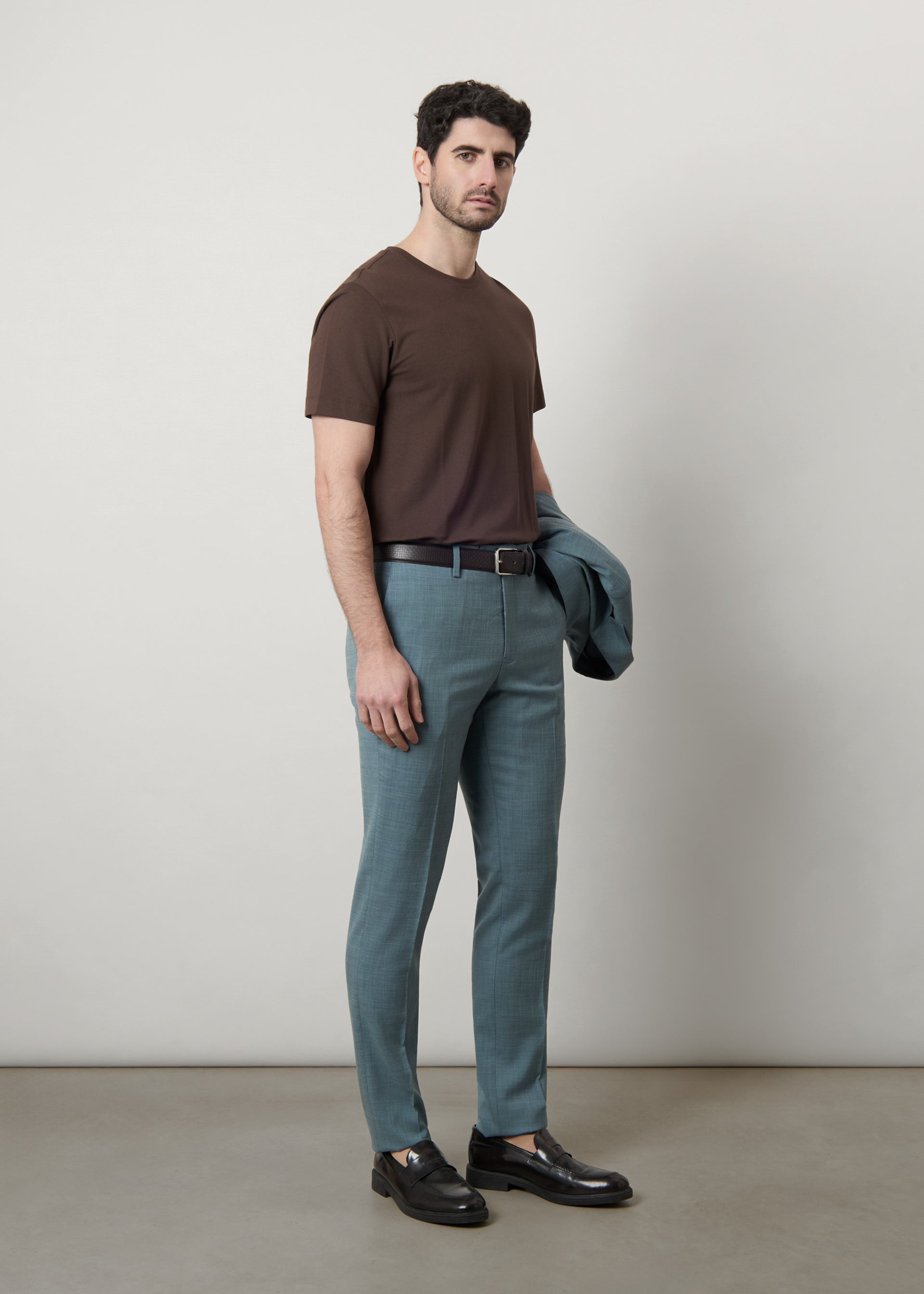 T-shirt in cotone stretch