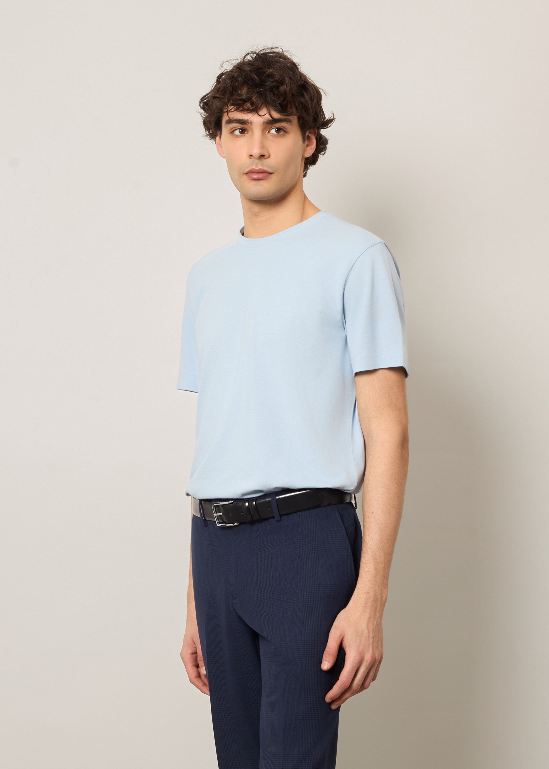 T-shirt in cotone stretch