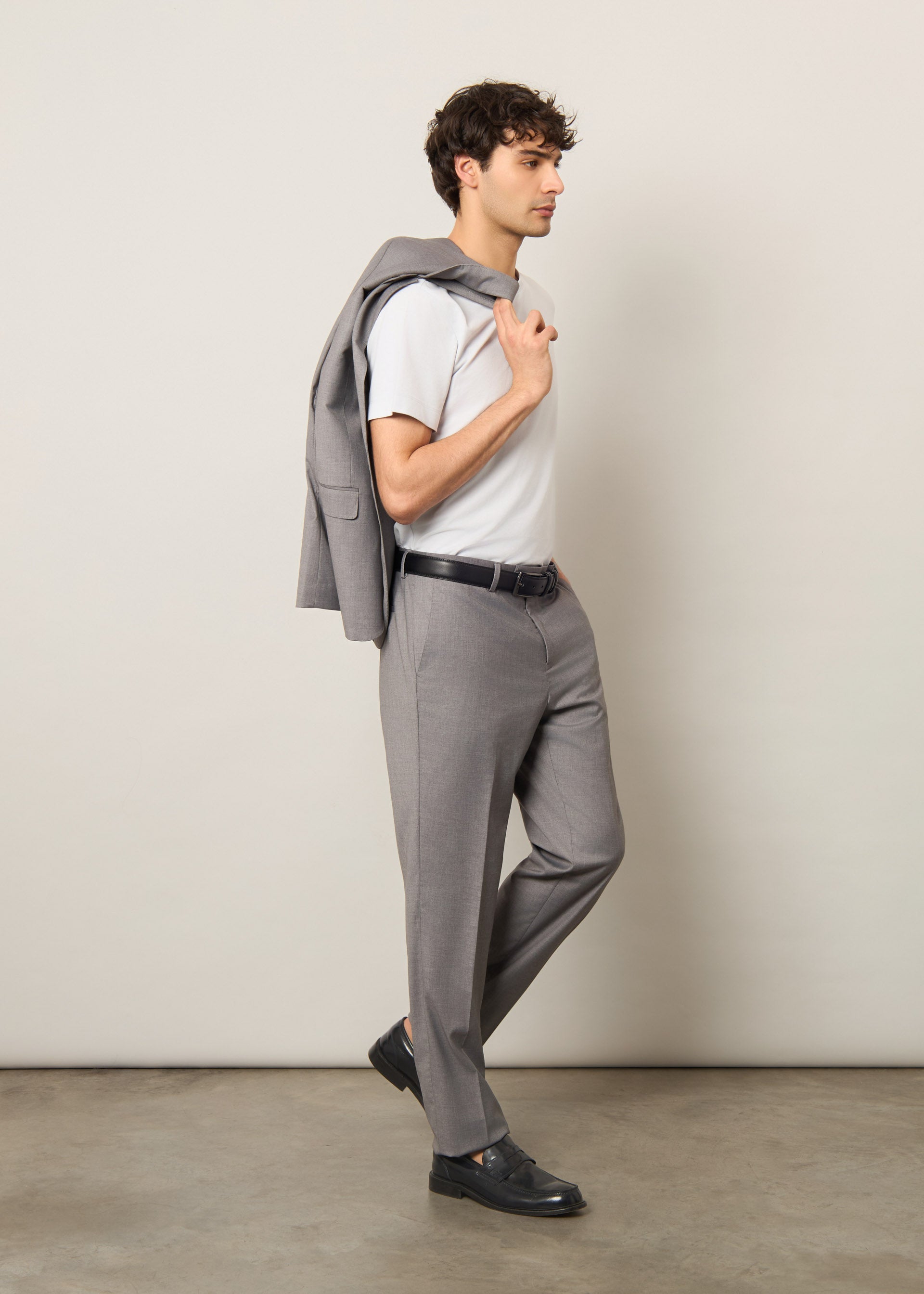 T-shirt in cotone stretch