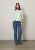 Camicia fluida a righe