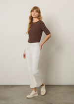 T-shirt in cotone elasticizzato