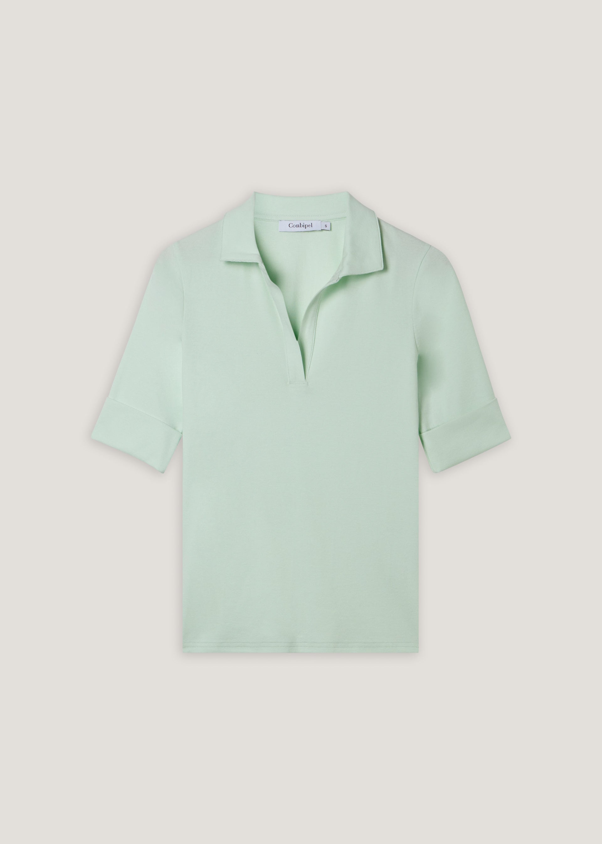 Polo in cotone elasticizzato