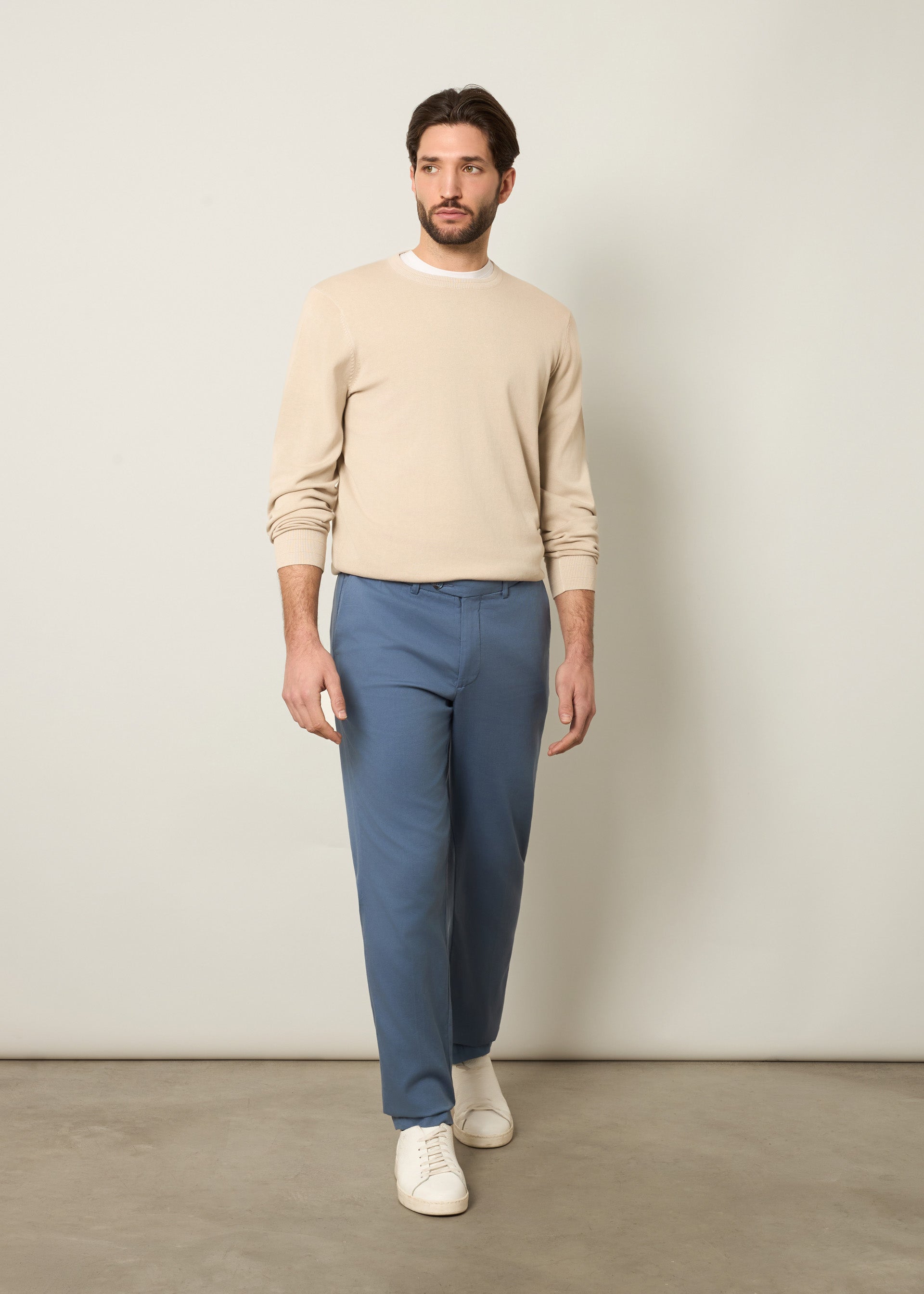 Chino in cotone stretch