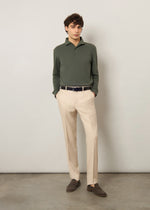 Polo in puro cotone interlock