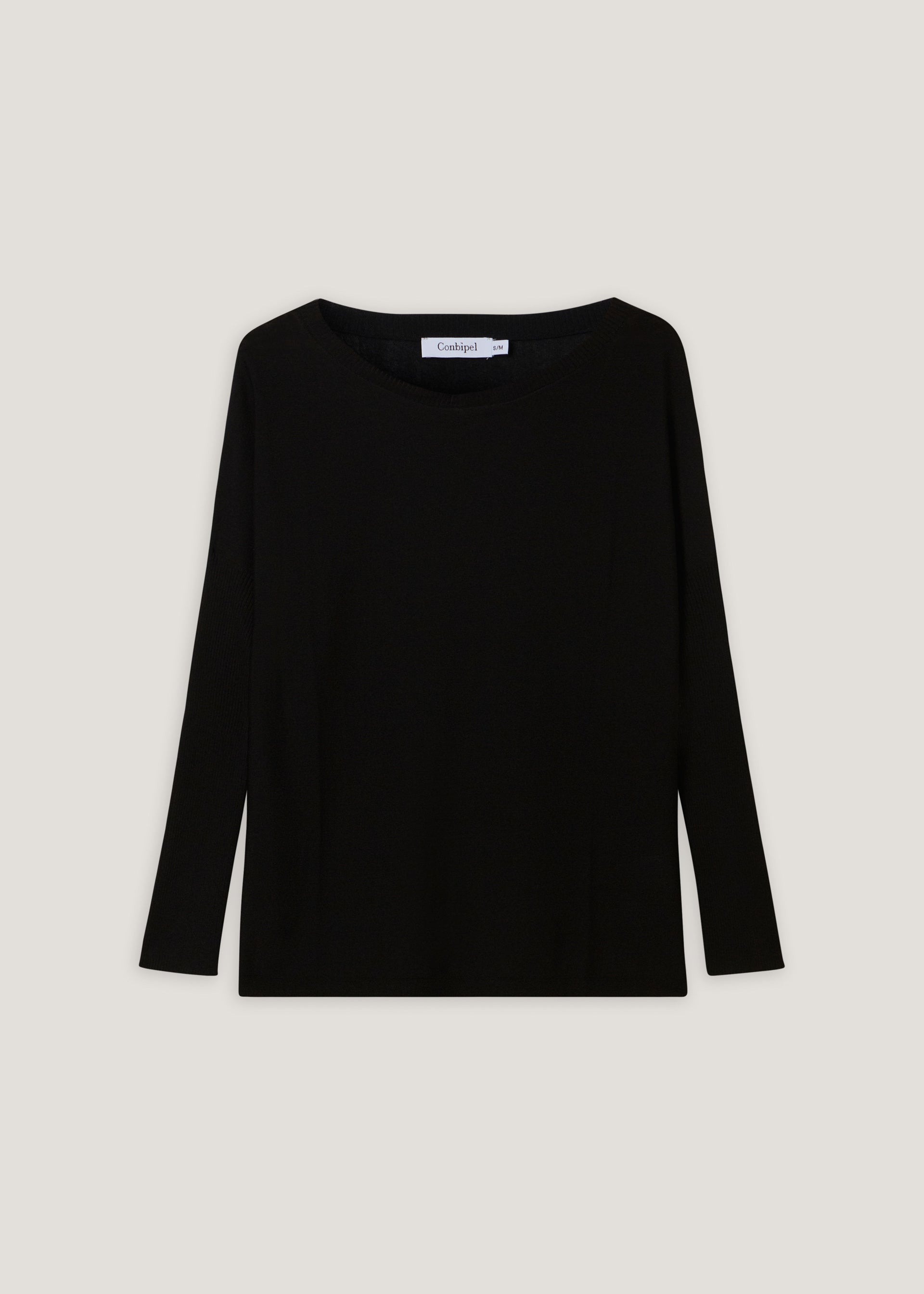 Maglia over maniche lunghe