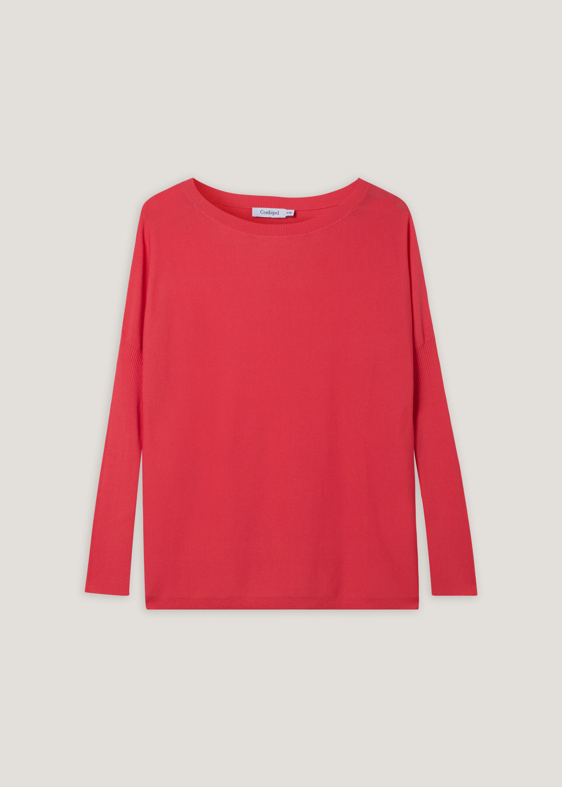 Maglia over maniche lunghe