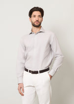 Camicia regular in cotone no stiro