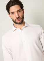 Camicia regular in cotone no stiro