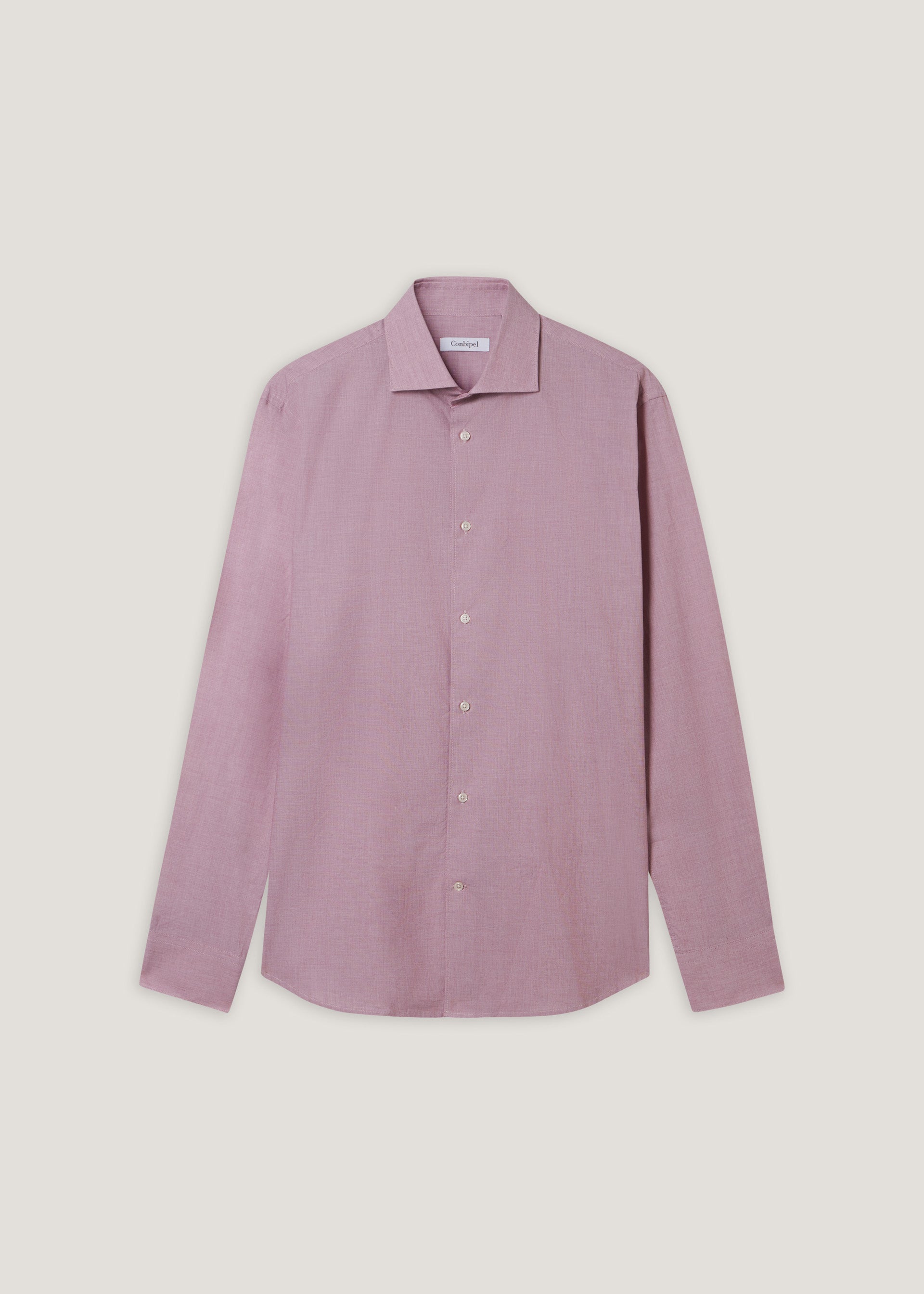 Camicia in puro cotone fil a fil