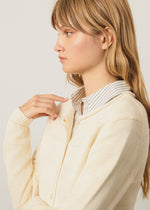 Cardigan in maglia di puro cotone