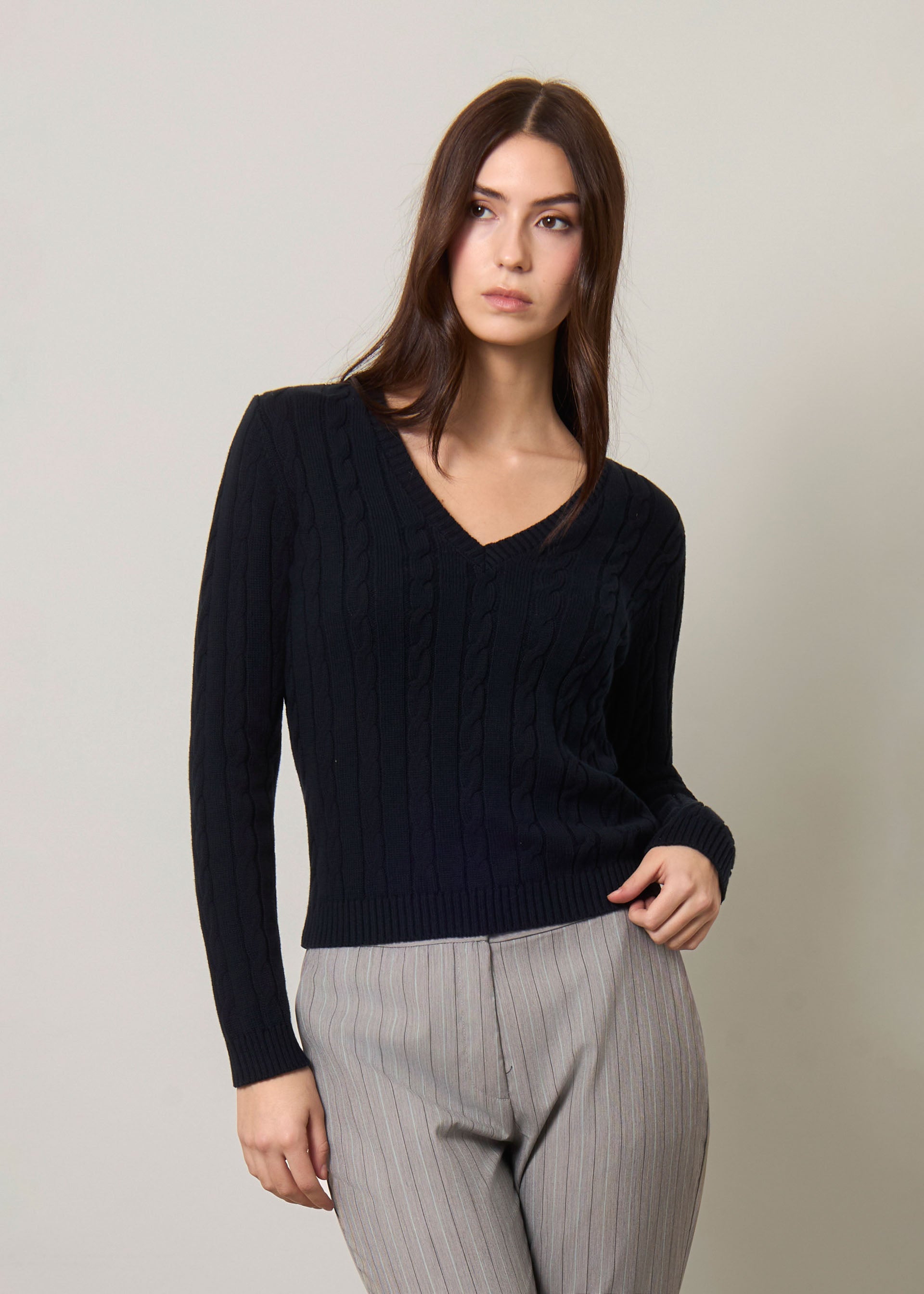 Pullover in puro cotone