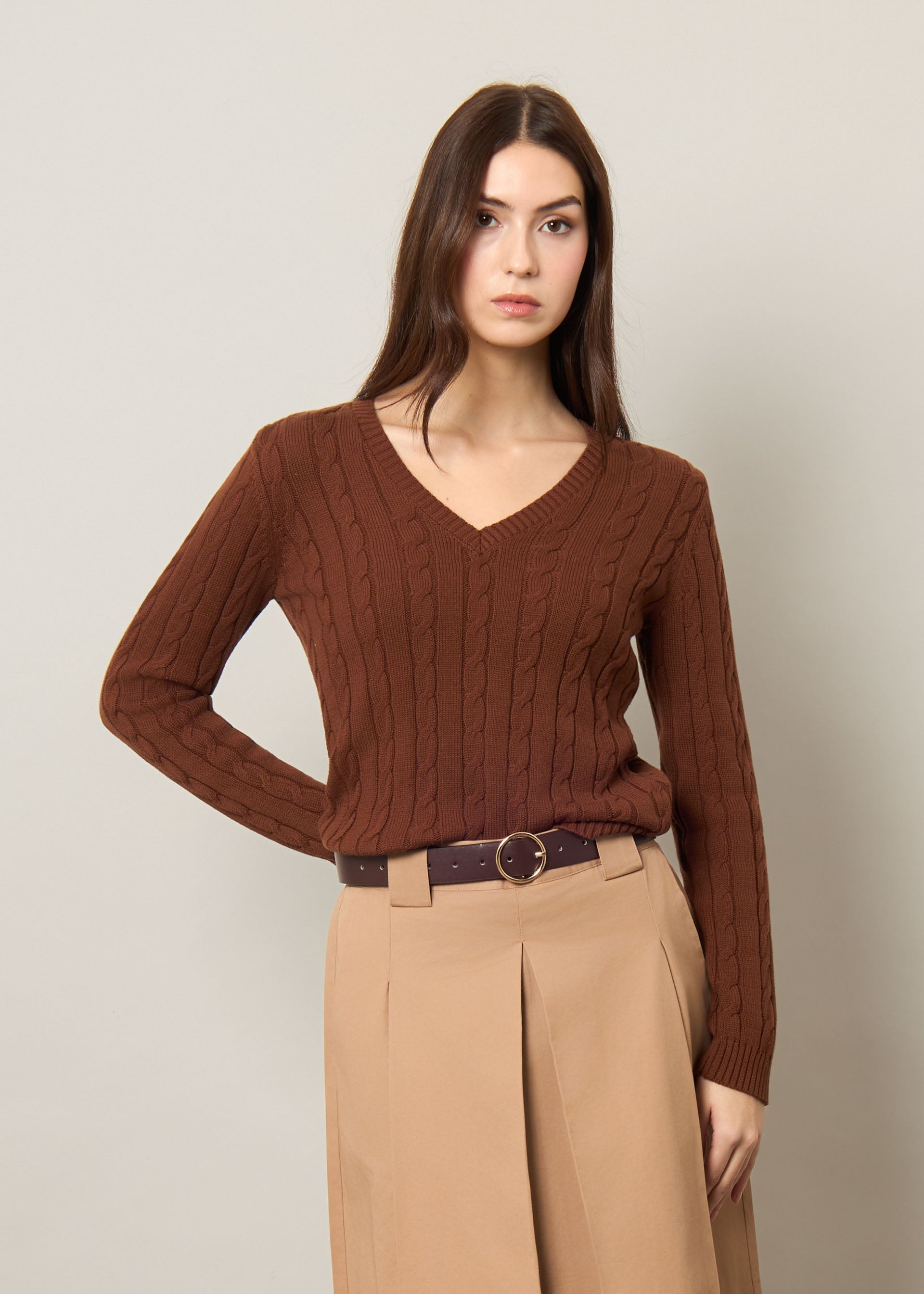 Pullover in puro cotone