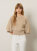 Pullover boxy maniche ampie