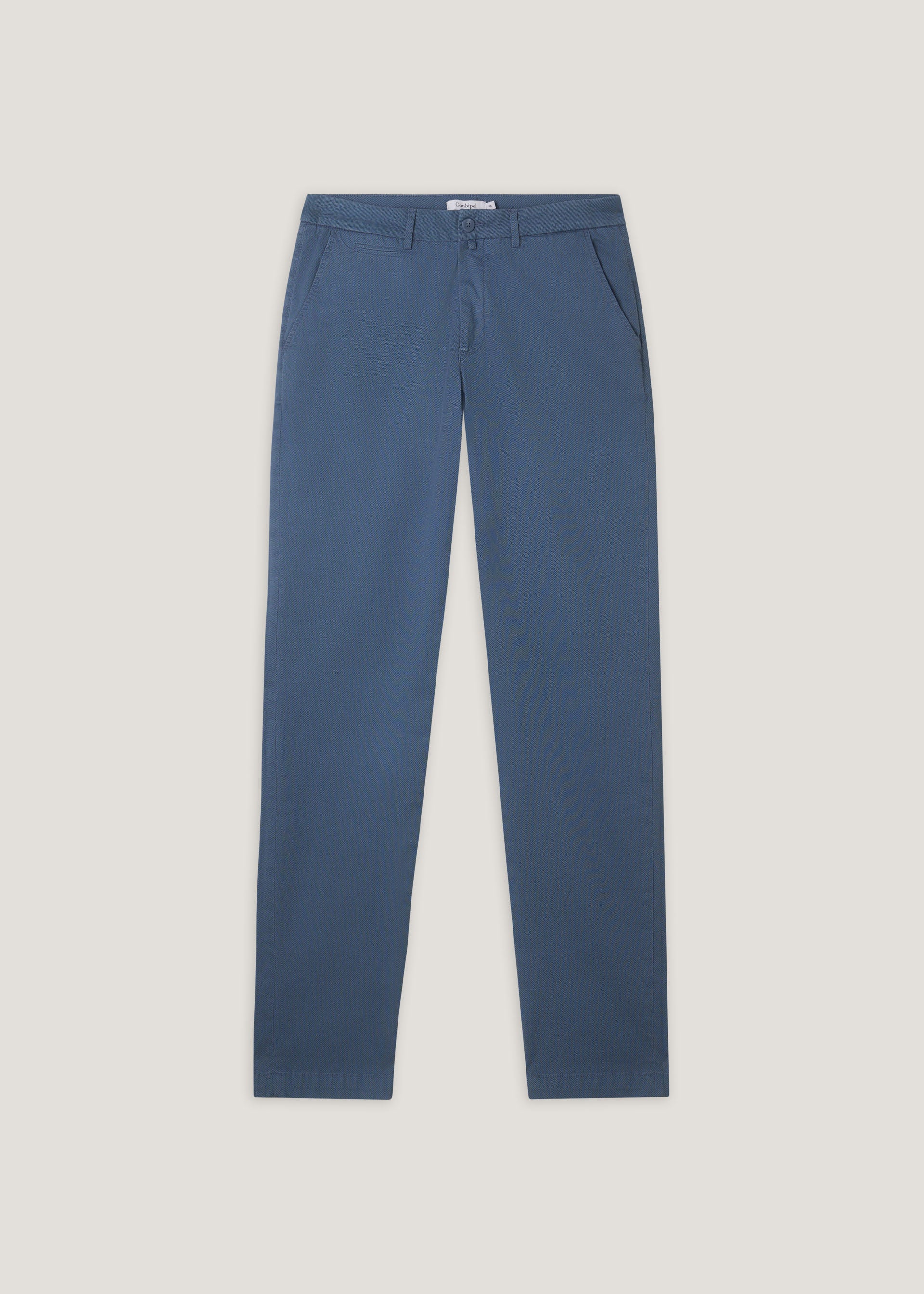 Chino in cotone micro fantasia