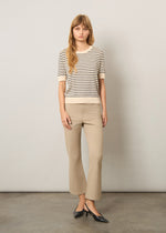 Pantaloni flare slim fit