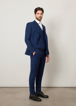 Completo slim fit con gilet