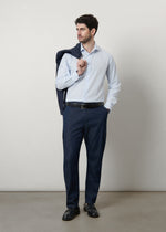 Camicia easy care slim fit a righe