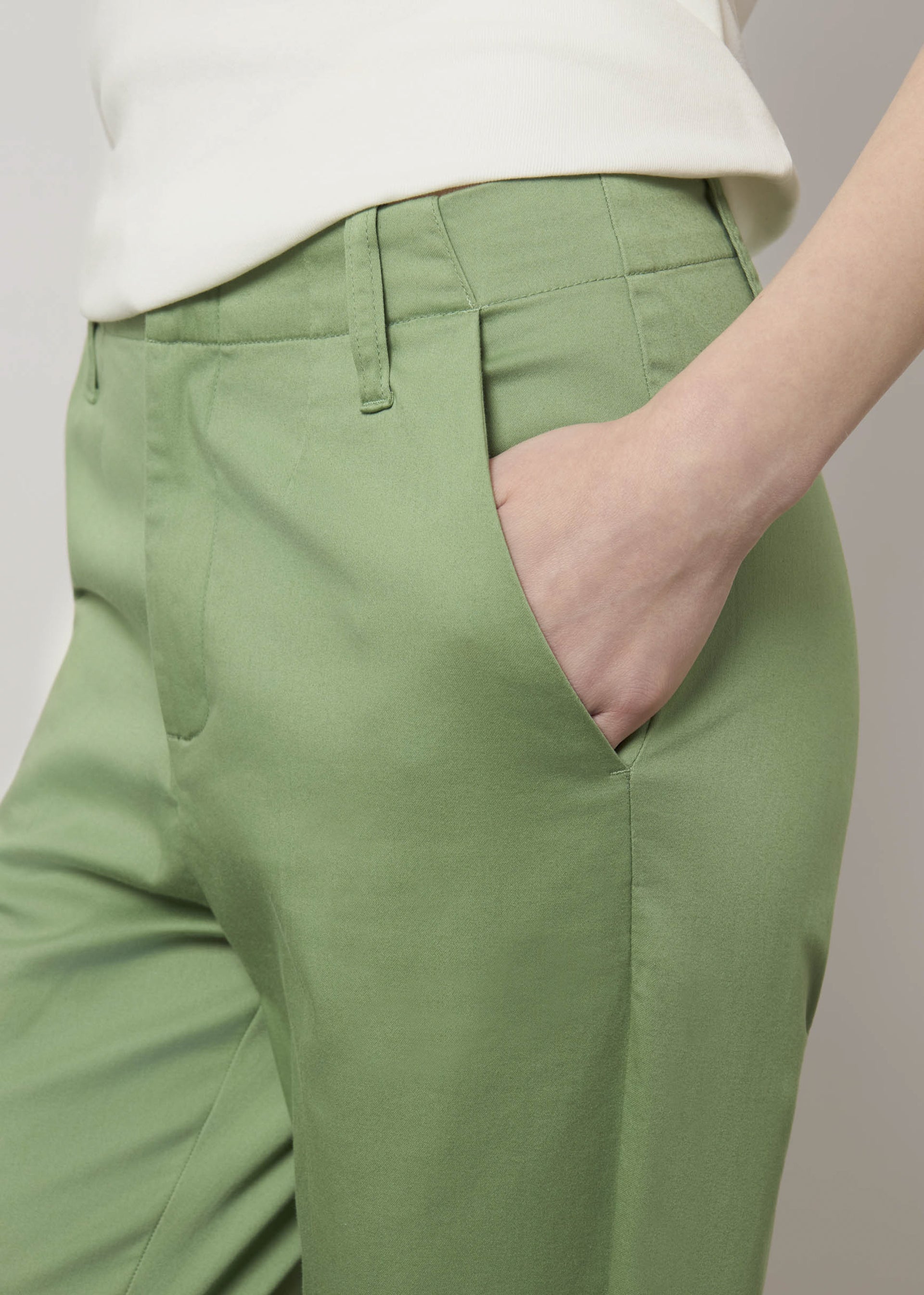 Chino flare in cotone