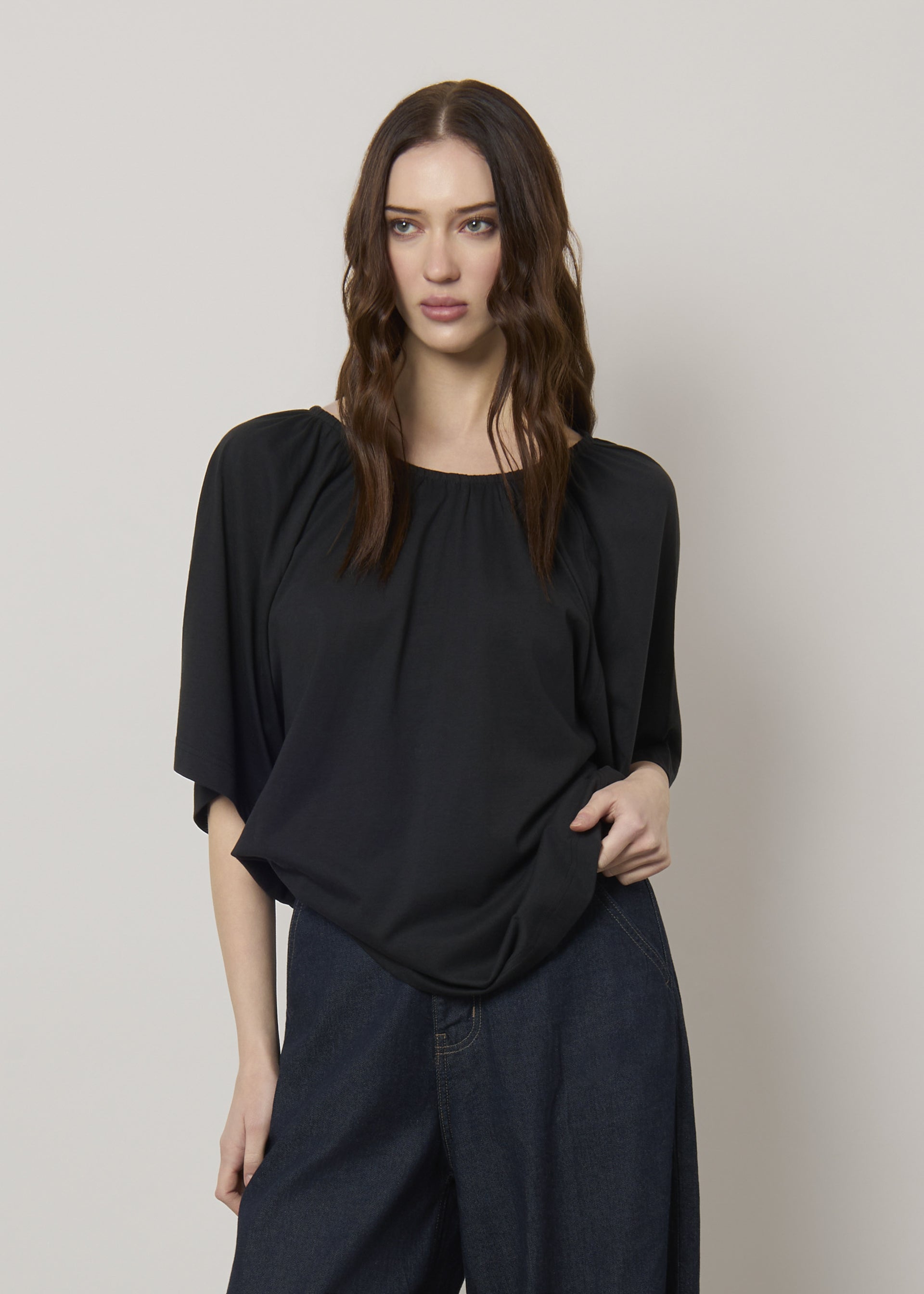 T-shirt over in puro cotone
