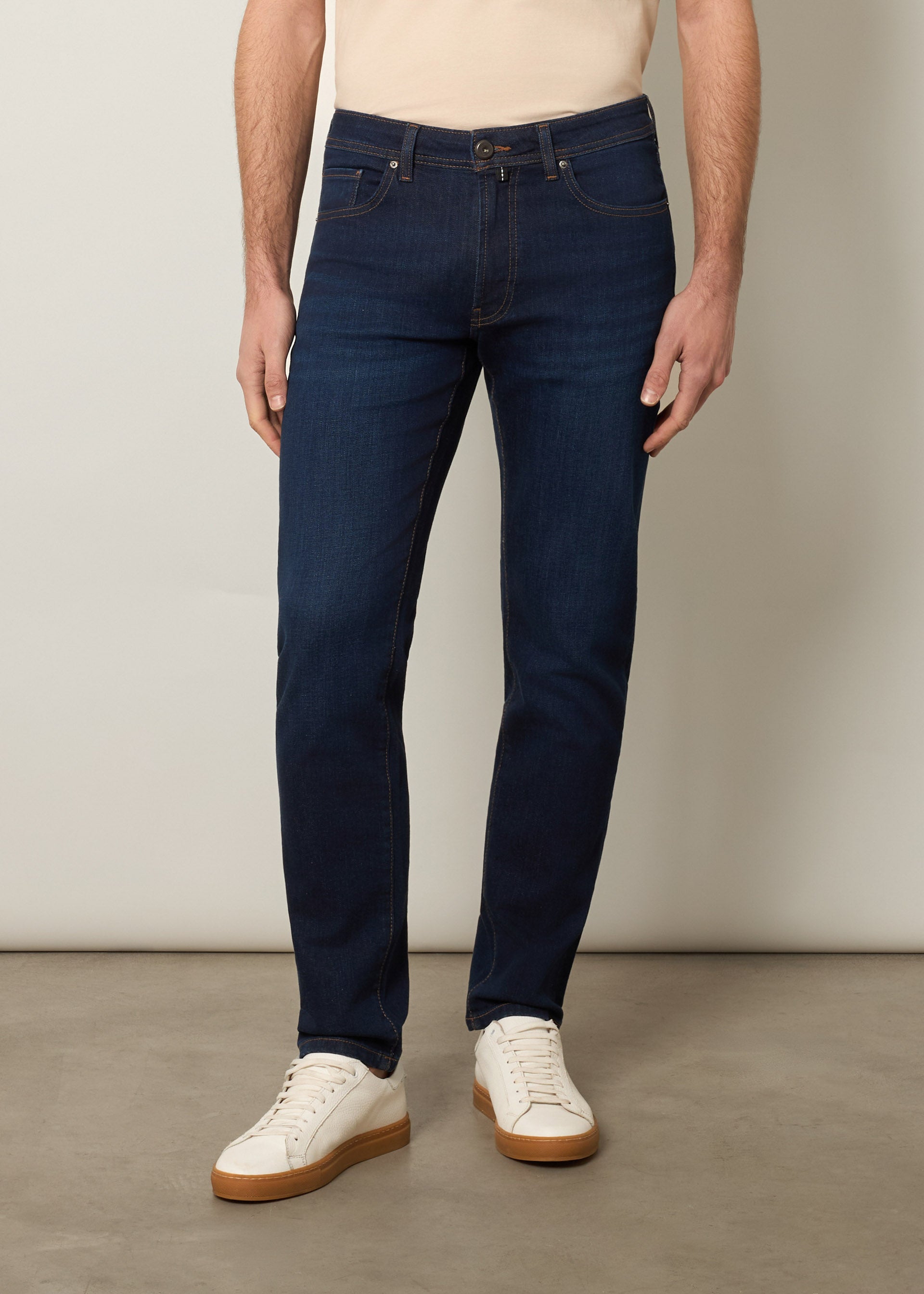 Jeans slim stone wash