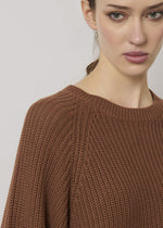 Pullover boxy in puro cotone