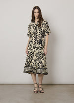 Chemisier lungo stampato