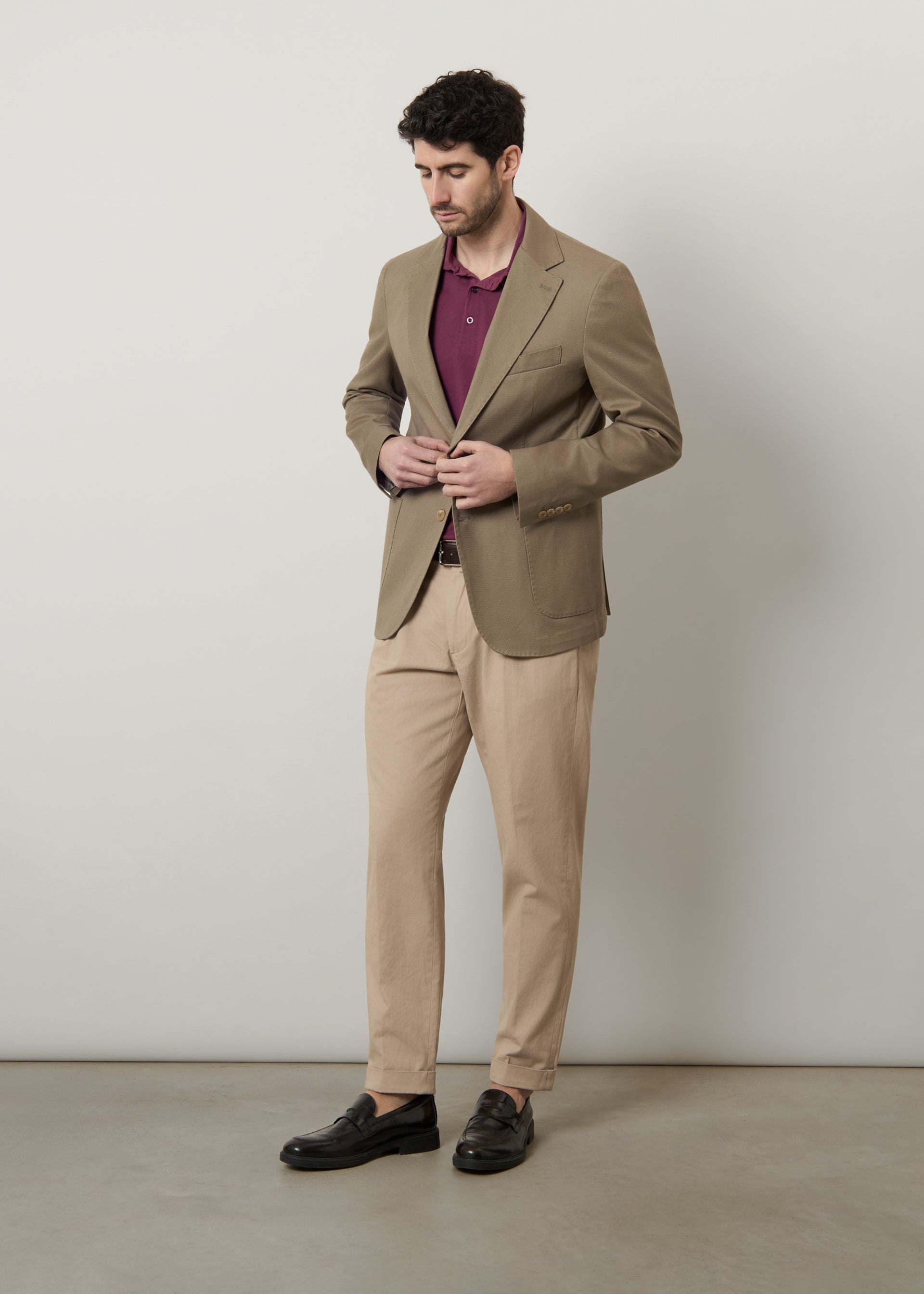 Blazer in cotone