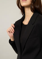 Blazer a due bottoni stretch