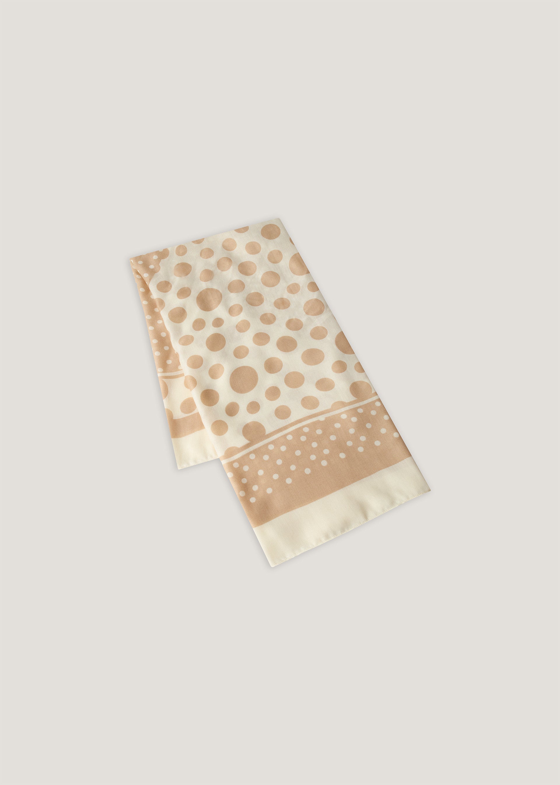 Foulard stampa a pois