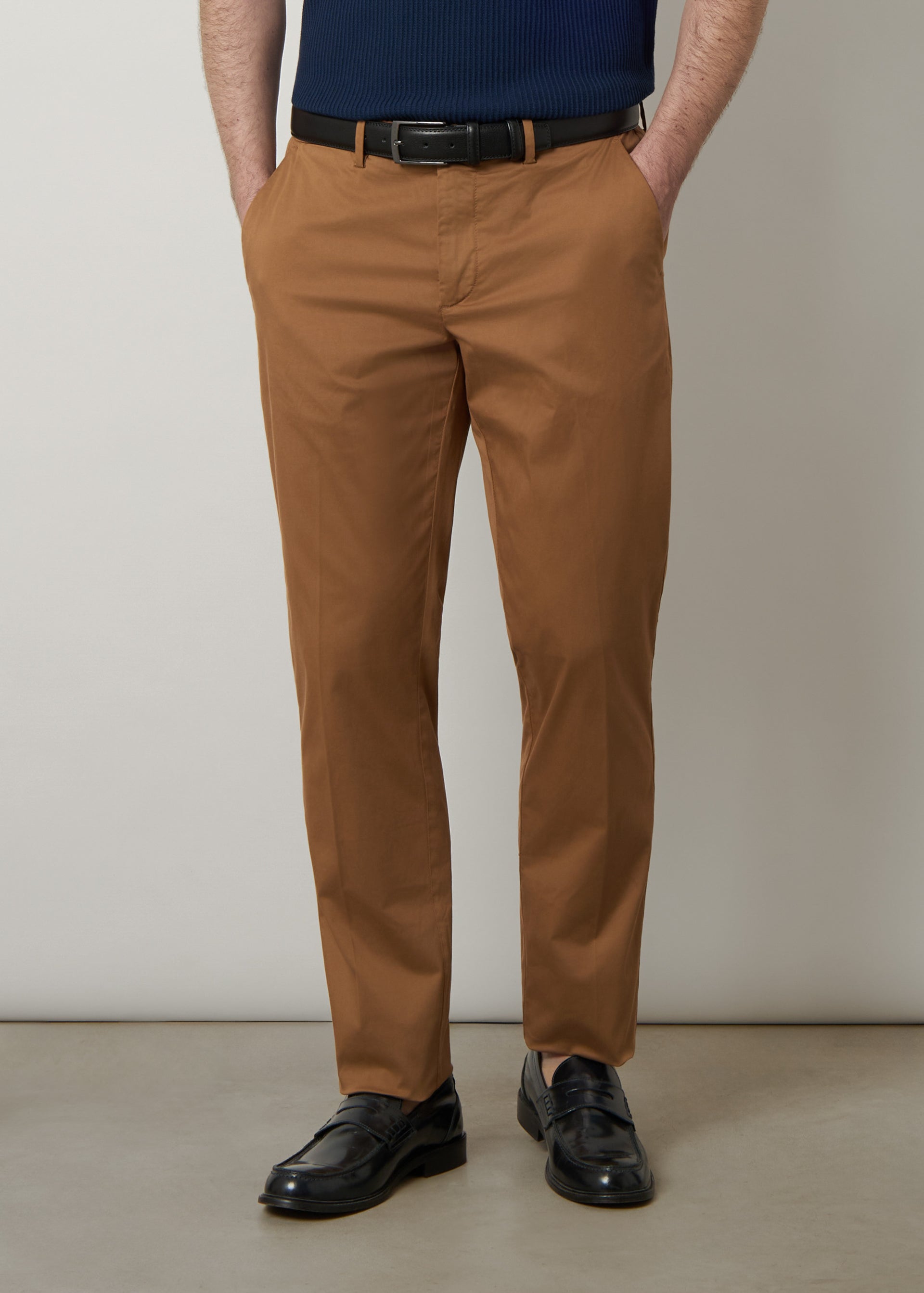 Pantaloni in raso di cotone light