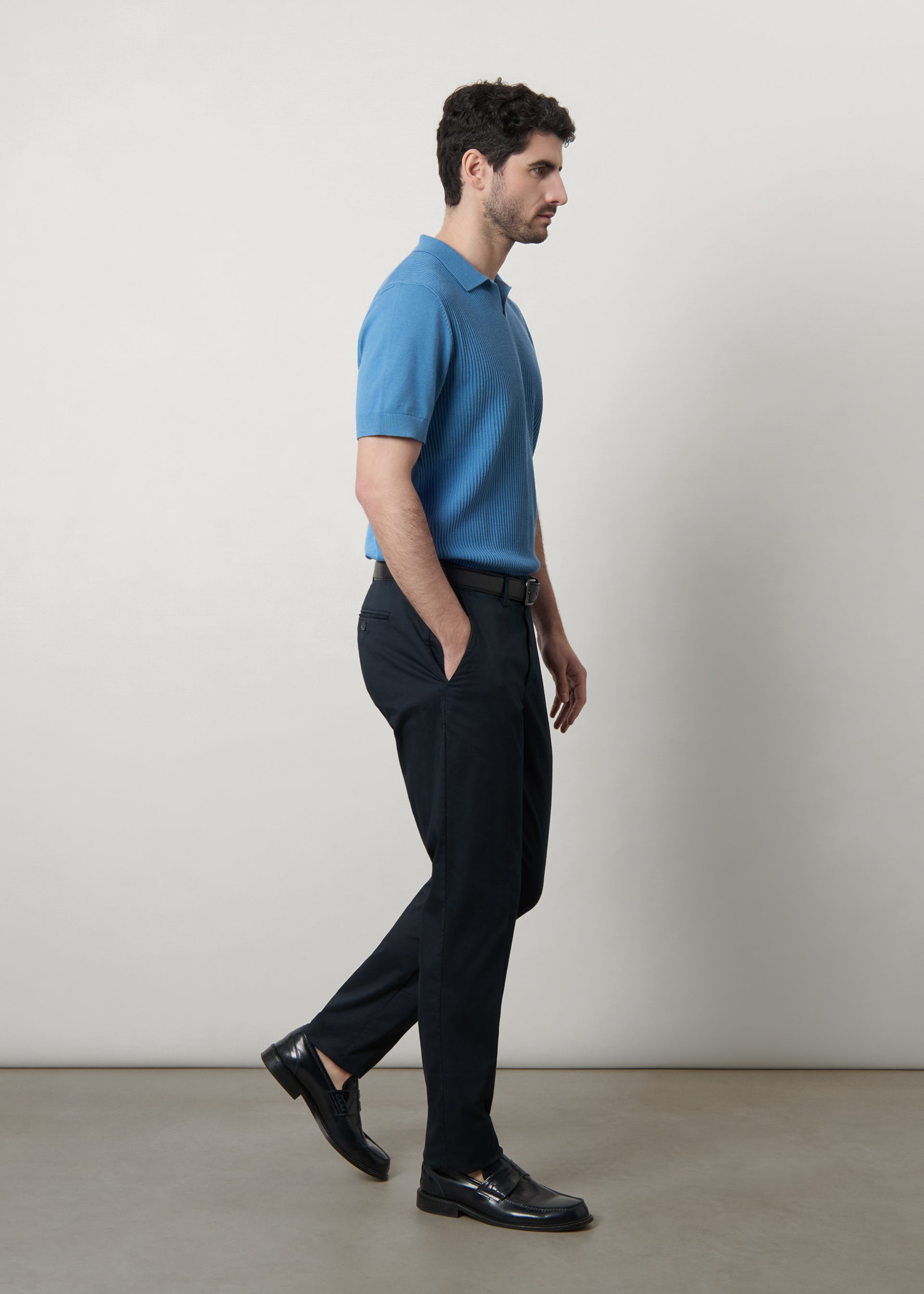 Pantaloni in raso di cotone light