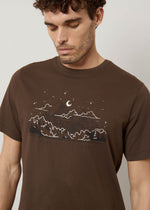 T-shirt in puro cotone stampata