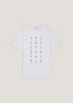 T-shirt in puro cotone stampata