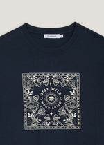 T-shirt in puro cotone stampata