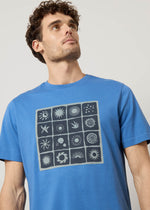 T-shirt in puro cotone stampata