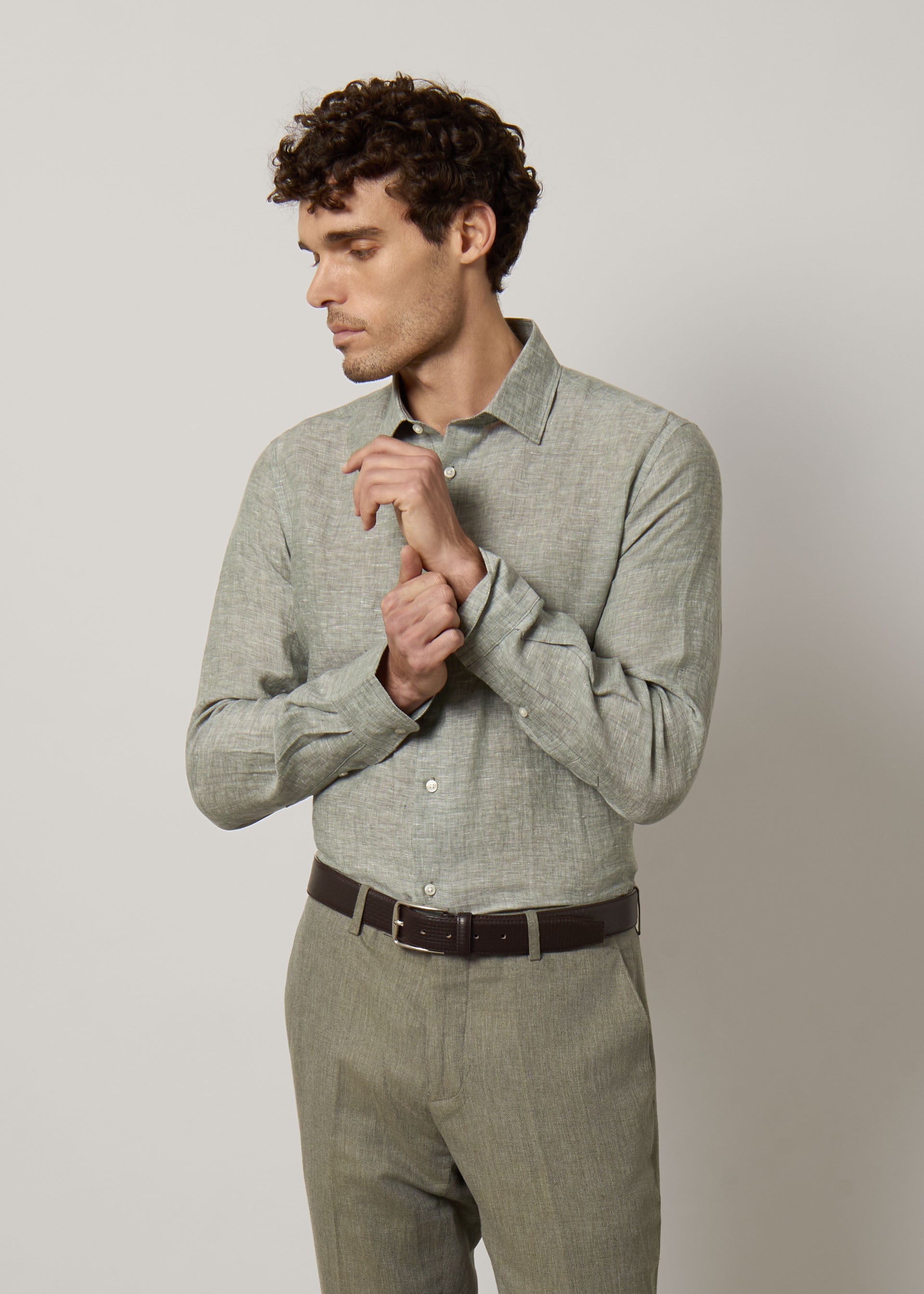 Camicia in puro lino