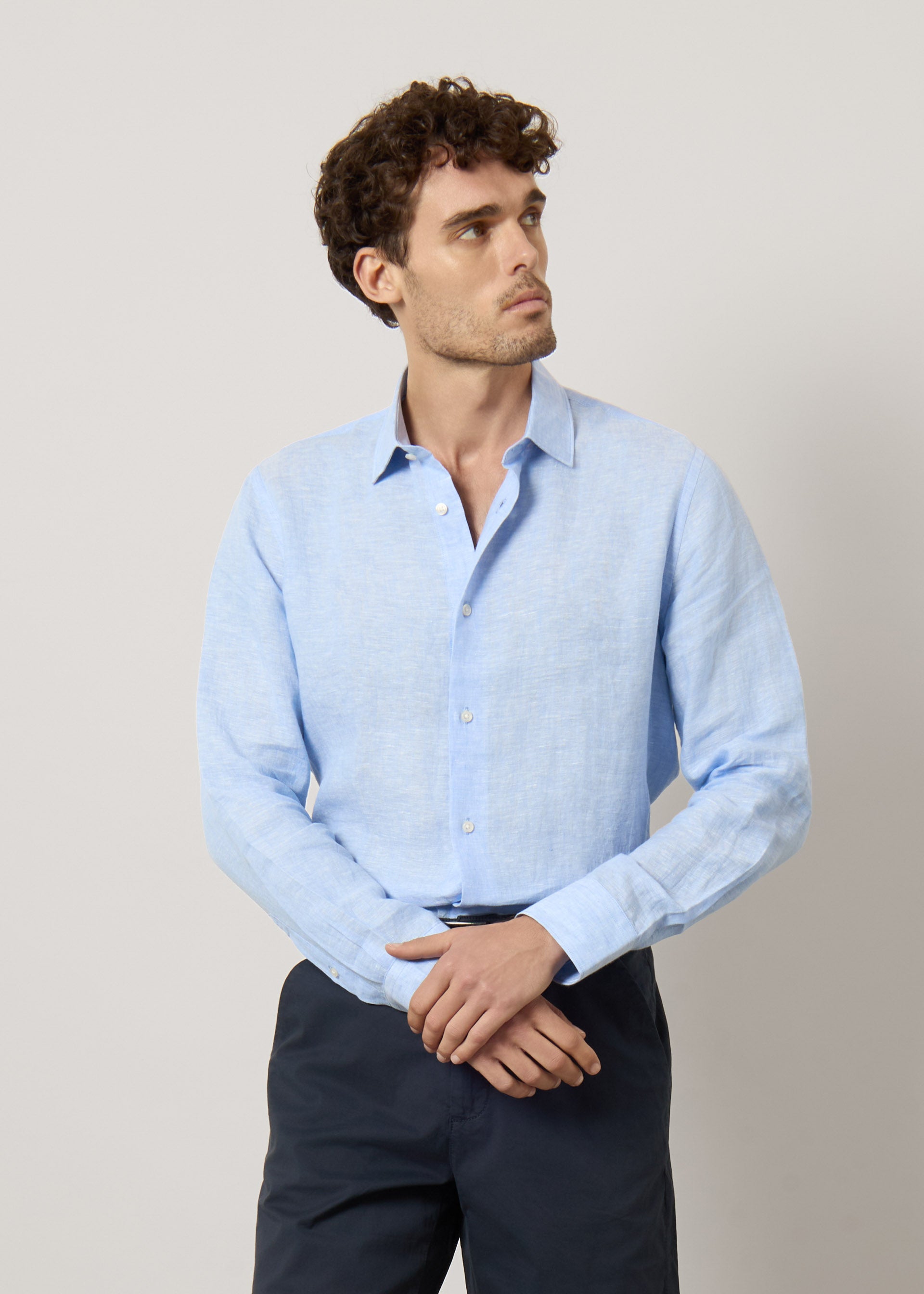 Camicia in puro lino