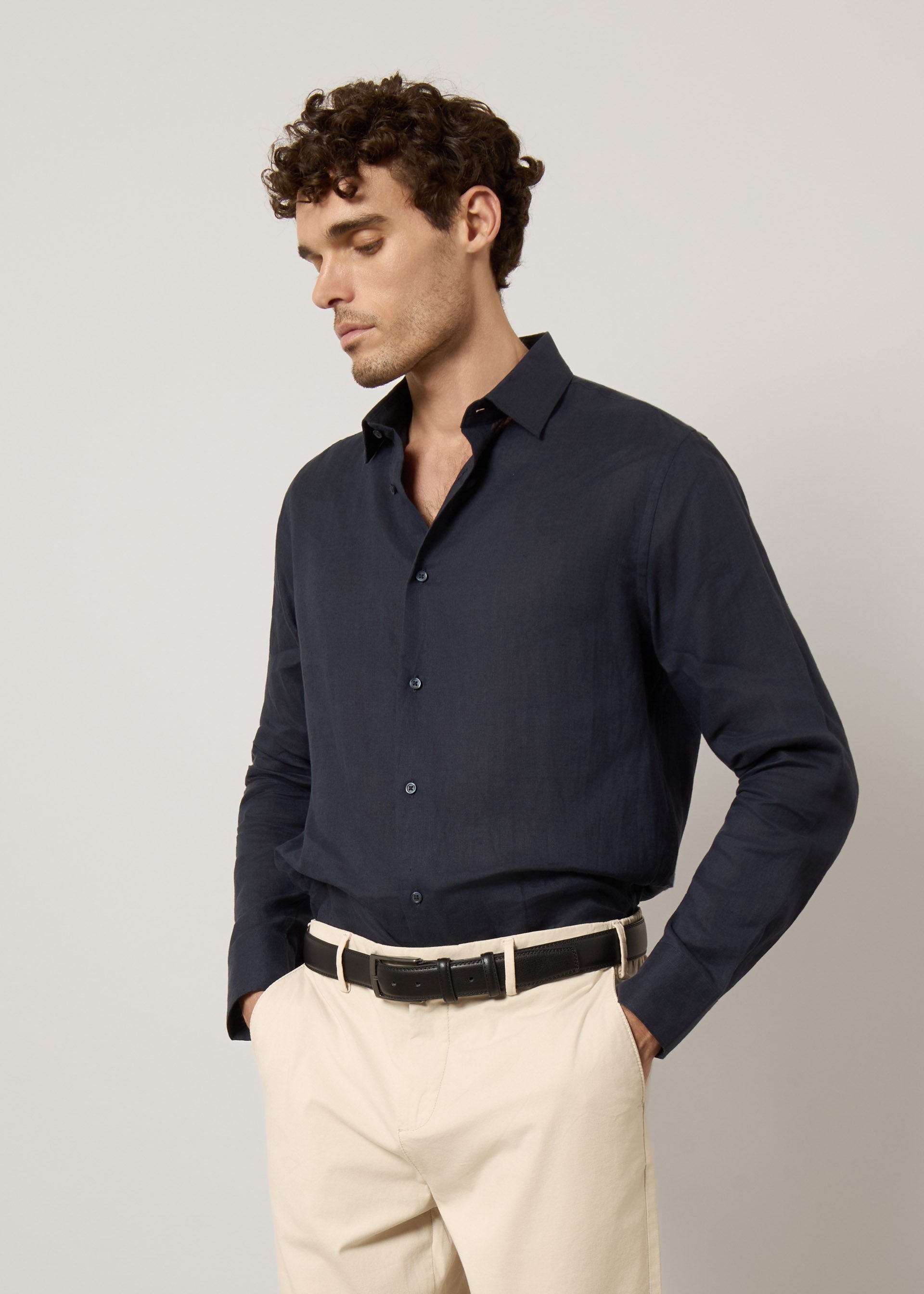 Camicia in puro lino