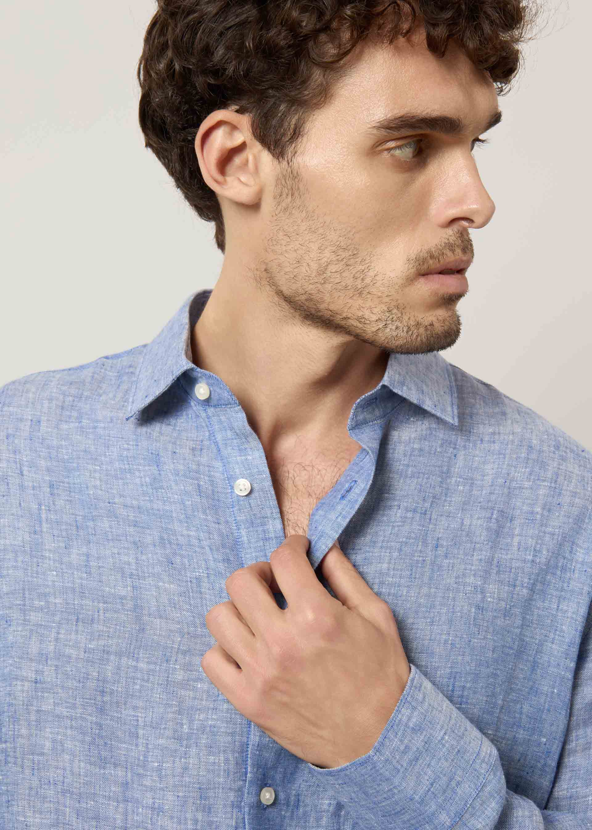Camicia in puro lino