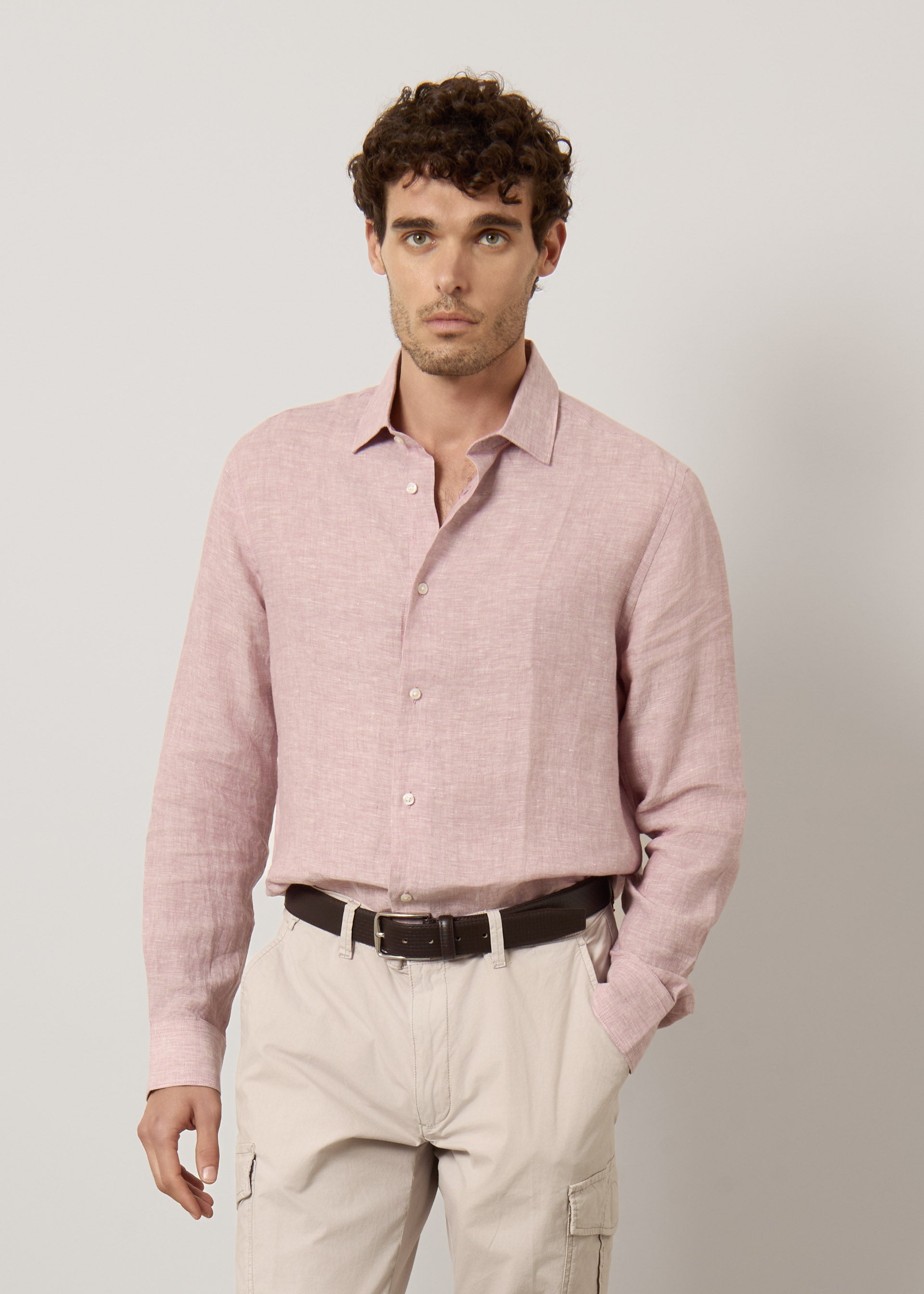 Camicia in puro lino
